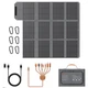 120W Solar Panel Charger Kit For Anker SOLIX C200 C300 Anker 521 Power Station