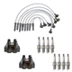 Denso 2 Ignition Coil Wires 8 NGK Nickel Spark Plugs Kit For B2300 Ranger L4