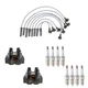 Denso 2 Ignition Coil Wires 8 NGK Platinum Spark Plugs Kit For Ranger 2.3 L4