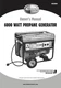 Owners Manual All-Power 6000-Watt Propane Portable Generator - Model APG3560CN