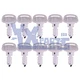 10PCS Ignition Keys 18510-63620 for Kubota M5700DH Generator AV5500 AV6500