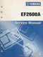 1999 YAMAHA PORTABLE GENERATOR EF2600A SERVICE MANUAL 19616-00-84 (740)