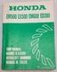 Honda Portable Generator Shop Manual EM500 EX500 EM600 ED300 Eng Fr De Es 1982