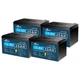1/2/3/4 Pack 12V 20Ah LiFePO4 Lithium Battery, Deep Cycle, for Solar Power