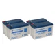 Power-Sonic 12V, 7Ah, F2, Replaces Yamaha EF2400iSHC Portable Generator - 4 Pack