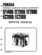 OEM Genuine Yamaha Generator Owner's Service/Repair Manual EF1400/EF2000/EF2800