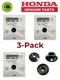 3PK HONDA Flange Nut HRR216 GX100 GXV390 GCV160 GCV190 90201-ZM0-000 Genuine OEM
