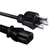 AC Power Cord Cable For BLUETTI EB3A Portable Power Station Solar Generator