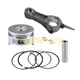 56MM 13101-Z0D-000 Piston Assy Ring & Connecting Rod Kit For Honda GX100