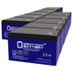 Mighty Max 12V 15AH GEL F2 Replaces Goal Zero Yeti 150 Solar Generator - 10 Pack