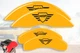2003-2008 Honda Pilot Front + Rear Yellow "MGP" Brake Disc Caliper Covers 4p Set