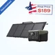 EcoFlow Solar Generator RIVER 2 256Wh+110W Solar Panel Certified Refurbished