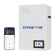 10KW 48V 200Ah LiFePO4 Battery Wall Mount 51.2V Backup Power Solar Home Off-Grid