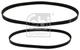 Febi Bilstein 40858 V-ribbed belt kit for Ford