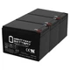 Mighty Max 12V 15AH F2 Replaces Goal Zero Yeti 150 Solar Generator - 3 Pack