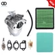 GC135 GC160 Carburetor Air Filter Fuel Line Gaskets For HONDA GCV135 GCV160