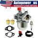 Carburetor Carb With Spark Plug Kit For Craftsman 4200 Watt Generator 580.327140