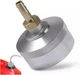 Aluminum Extended Run Fuel Gas Cap w/ Brass Hose for Yamaha EF2000is EF1000is