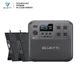 BLUETTI Elite 200 V2 2073.6Wh 2600W Power Station+2*200W Solar Panel for Camping