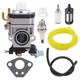 Carburetor for Earthquake MC43 MC43E Tiller E43 E43CE E43WC Auger Powermate 43cc