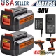 40 Volt for Black & Decker 40V 3.5/5Ah Max Lithium Battery LBX2040 LBXR36 LSW36