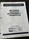 DCA-25SSI Generator MQ Multiquip Parts List operation book Manual catalog shop