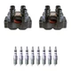 Denso 2 Ignition Coil 8 NGK Iridium Spark Plugs Kit For F-150 F-250 Mustang V8