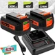 40V Lithium Battery & Charger for Black Decker 40 Volt Max LBX2040 LBXR36 LSW36