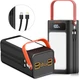 PGYOB Portable Power Bank Power Station, 27000Mah Outdoor Generator with SOS Lig
