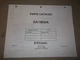 KAWASAKI GA1800A GENERATOR ENGINE PARTS MANUAL BOOK CATALOG