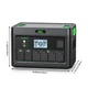 2400W 1843.2Wh LiFePO4 Portable Power Station 4800W Surge Solar Generator ​
