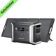 Dabbsson DBS2300 2200W Ultra-portable Power Station Generator+120W Solar Panel