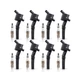 ENA Set of 8 Platinum Spark Plug and 8 Ignition Coil Pack Compatibl... Fast Ship