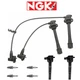 NGK G-Power Premium Platinum Spark Plug + Ignition Coil Wire For Toyota Tercel
