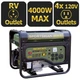 Sportsman GEN4000 4,000-Watt Portable RV Ready Gas Powered Generator Home Backup
