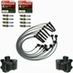 Direct Ignition Coils Turn Up+ Motorcraft Platinum Spark Plugs For Ford Mazda