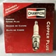 Champion RN11YC4 Copper Plus #322 Spark Plugs (Pack of 4) New