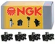 4 pc NGK 48806 U2029 Ignition Coils for ZZM7-18-100 ZZL0-18-100 KLG4-18-100A mr