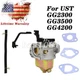 Carburetor Fits UST Generator GG2300 GG3500 GG4200 3000 3500 4000 4500 Watts Gas