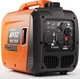 Aivolt 4,300-Watt Super Quiet Portable Gas Powered Inverter Generator, CO Sensor