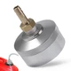 Generator Extended Run Fuel Cap for Yamaha EF2000is, EF1000is Aluminum Silver