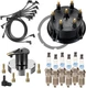 Mercruiser Thunderbolt 4.3 L V6 DISTRIBUTOR CAP ROTOR SPARK PLUG WIRES KIT SET