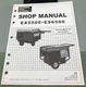 Genuine Honda 61ZA010X EX5500 ES6500 Supp. Shop Manual 2002