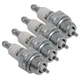 4PK Champion RCJ8Y Spark Plug For Honda EM500 EM500K1 EM600 Yamaha EF600