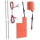 Battery Heater Pad Oil Heater Kit for Generac 7101 9kW - 22kW Air Cooled