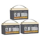 Power Queen 3 Pack 12V 100Ah LiFePO4 Lithium Battery Deep Cycle for RV Off-Grid