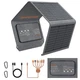 MHPOWOS 40 watt USB Solar Panel Foldable Solar Fast Charger for Anker 521