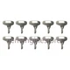55240 10PCS Ignition Keys For Kubota GL3500 GL4500 GL5500 GL6500 B8200DP B8200EP