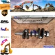 3TNV82A Crankshaft 119802-21000 Fit For Yanmar Fit TAKEUCHI TB135 Excavator Part