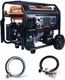 GENMAX 15,000-W Portable Tri-Fuel Home Backup Generator, Remote Start, CO Sensor